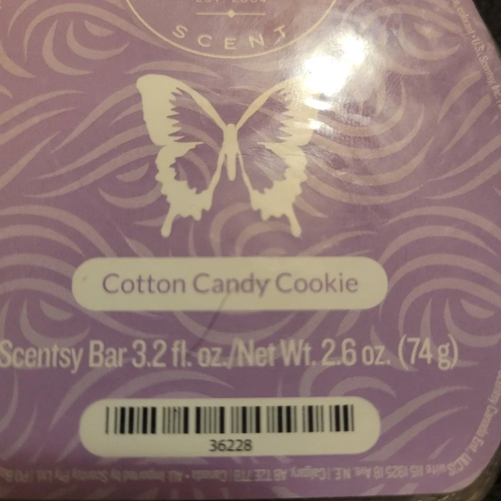 Lot Of 4 New Scentsy Wax  - 3.2 oz Bars - Cozy Cardigan, Provence Lavender......